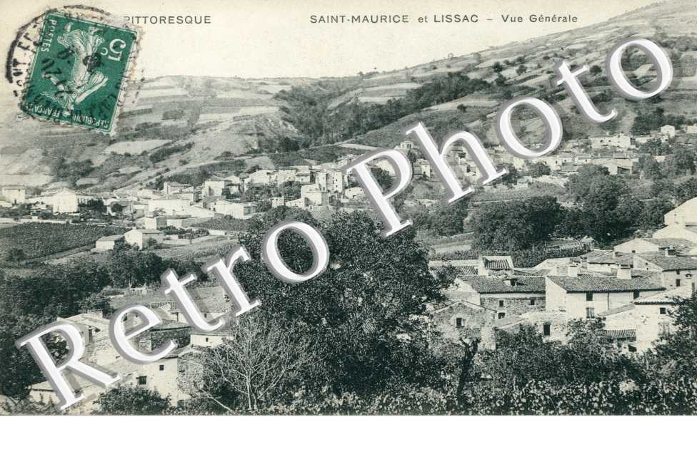 SAINT MAURICE ET LISSAC Vue generale
