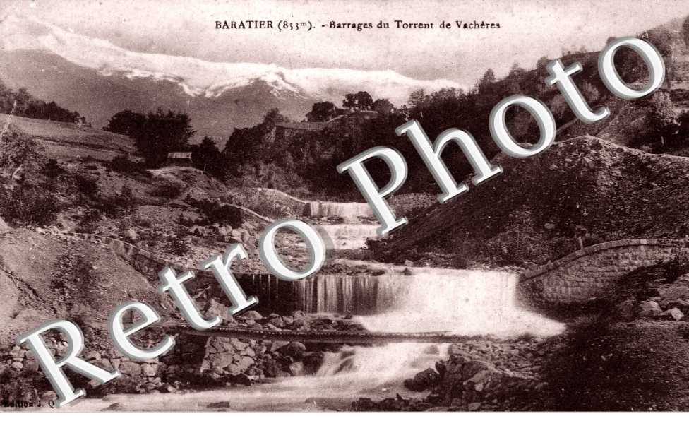 Barrages du Torrent de Vacheres
