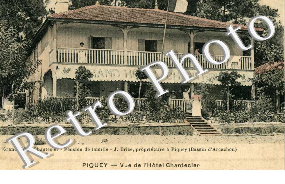Piquey - Vue de l'hôtel Chanteclerc - Bassin d'Arcachon