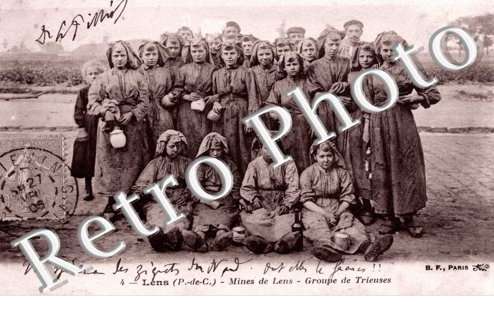 Mines de Lens Groupe de trieuses