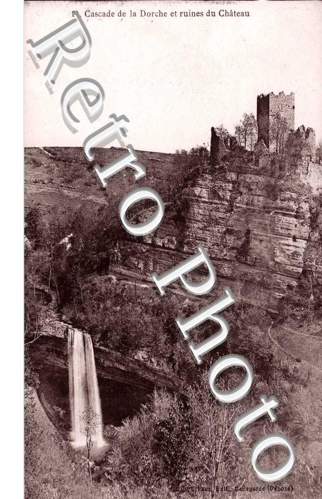 Cascade de la Dorche et Ruines du Chateau