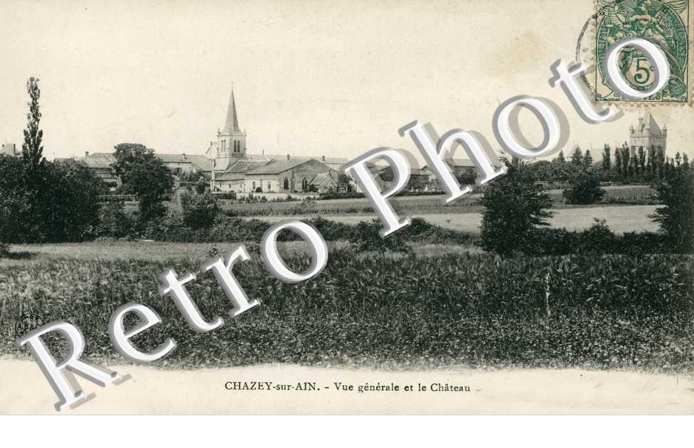 Chateau et vue generale