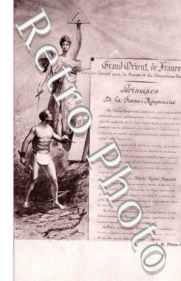 Francs-Macons, Grand Orient de France - Les Principes de la Franc-Maconnerie