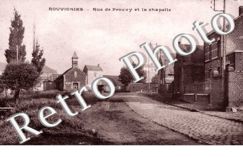 Rue de Prouvy et la Chapelle