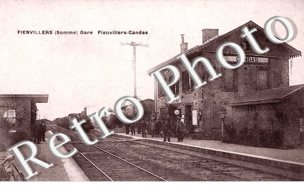 la gare de Fienvillers Candas
