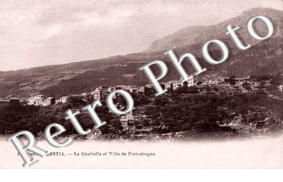 la Guaitella et Ville de Pietrabugno
