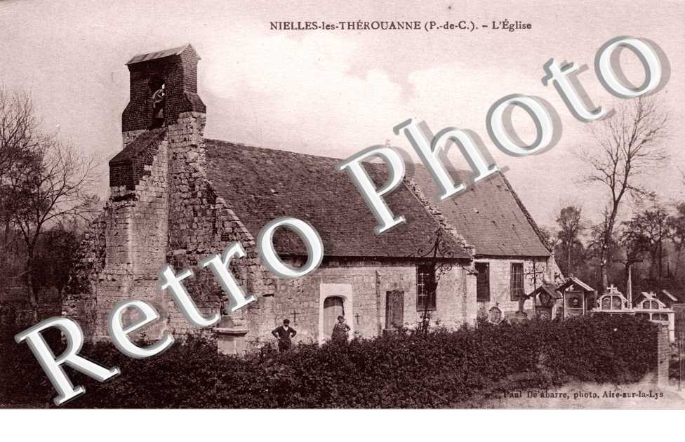 NIELLES LES THEROUANNE  l'eglise