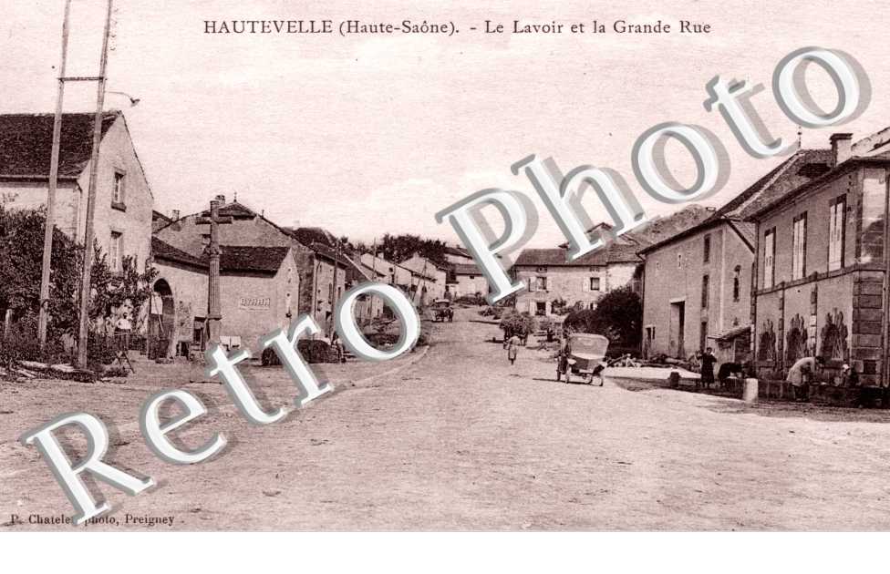 Lavoir et la Grande Rue