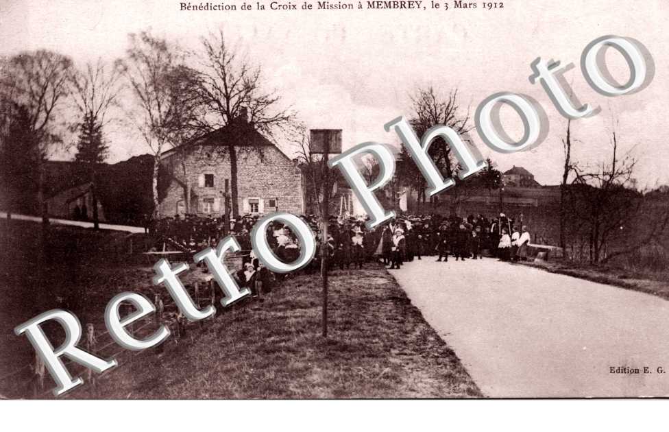 Benediction de la Croix de Mission - 3 Mars 1912