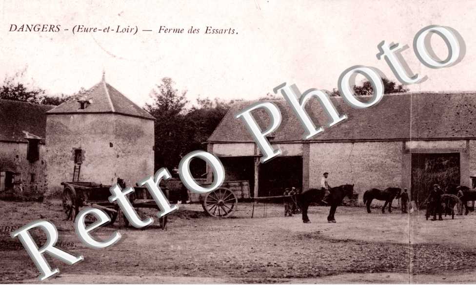 ferme des Essarts - carte panoramique