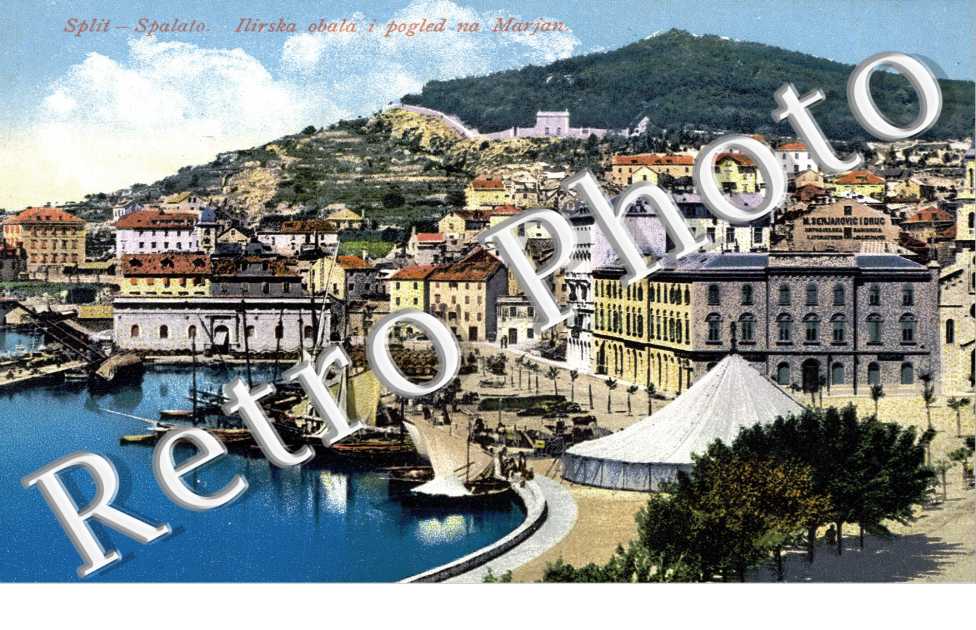 Splalato, Ilirska obala i pogled na Marjan