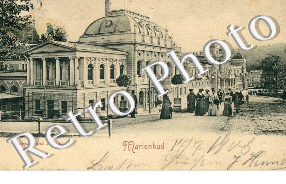 Marienbad, Kursaal und Neubad