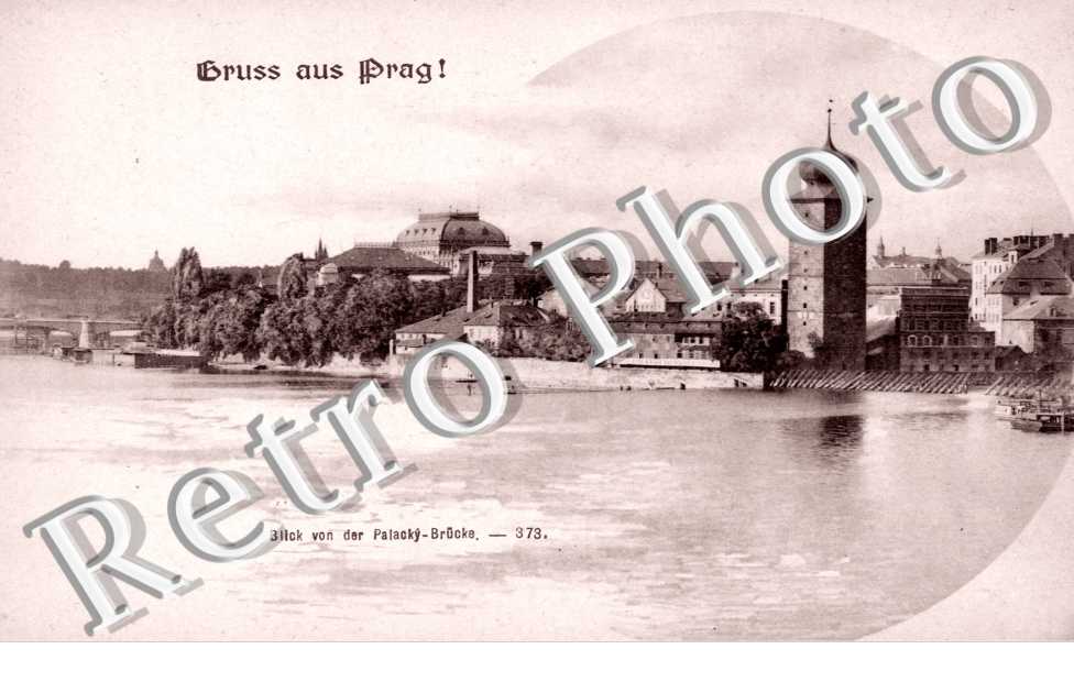 PRAHA, Blick von der Palacky Brucke