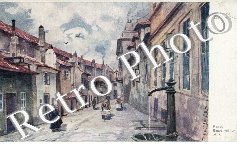 PRAHA,  Zlata Ulicka, la ruelle d'Or