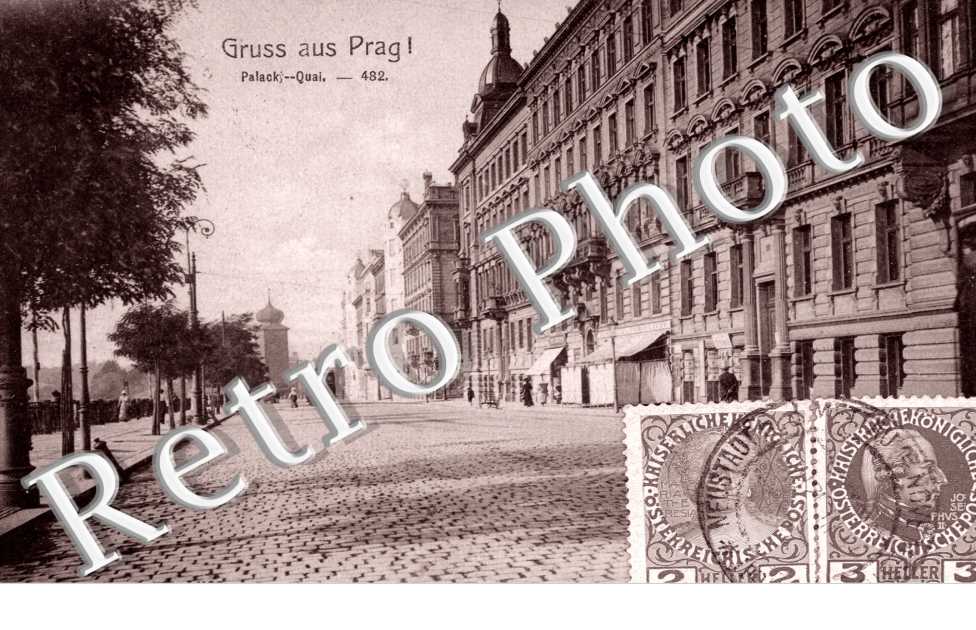 PRAHA,  Palacky, Quai