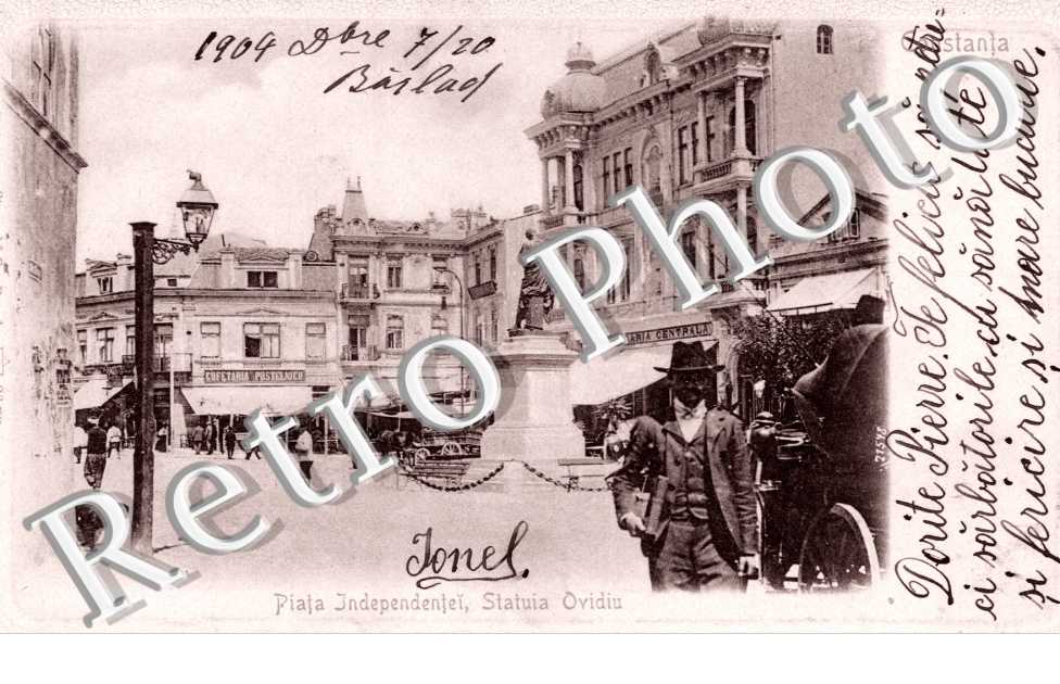 Piata Independentei, Statuia Ovidiu
