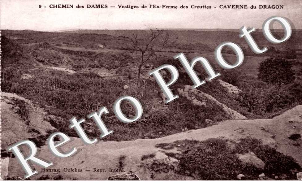 Vestiges de l'ex ferme des Creuttes Caverne du dragon
