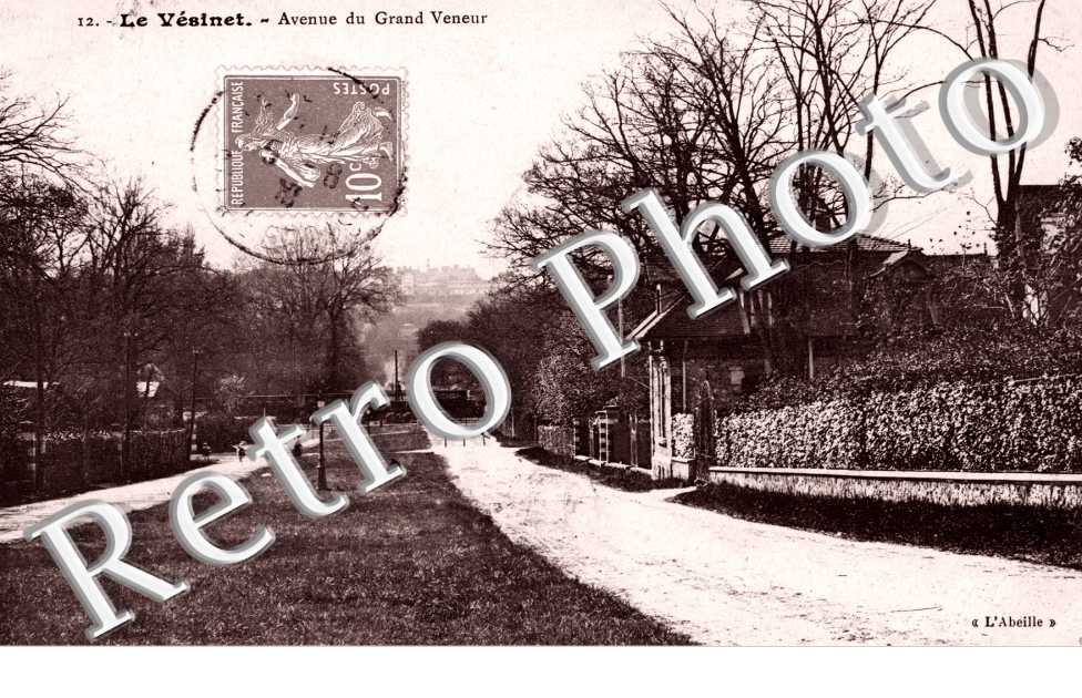 Avenue du Grand Veneur  en 1908