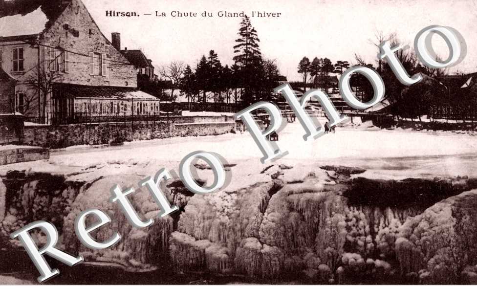 la chute du Gland l'hiver