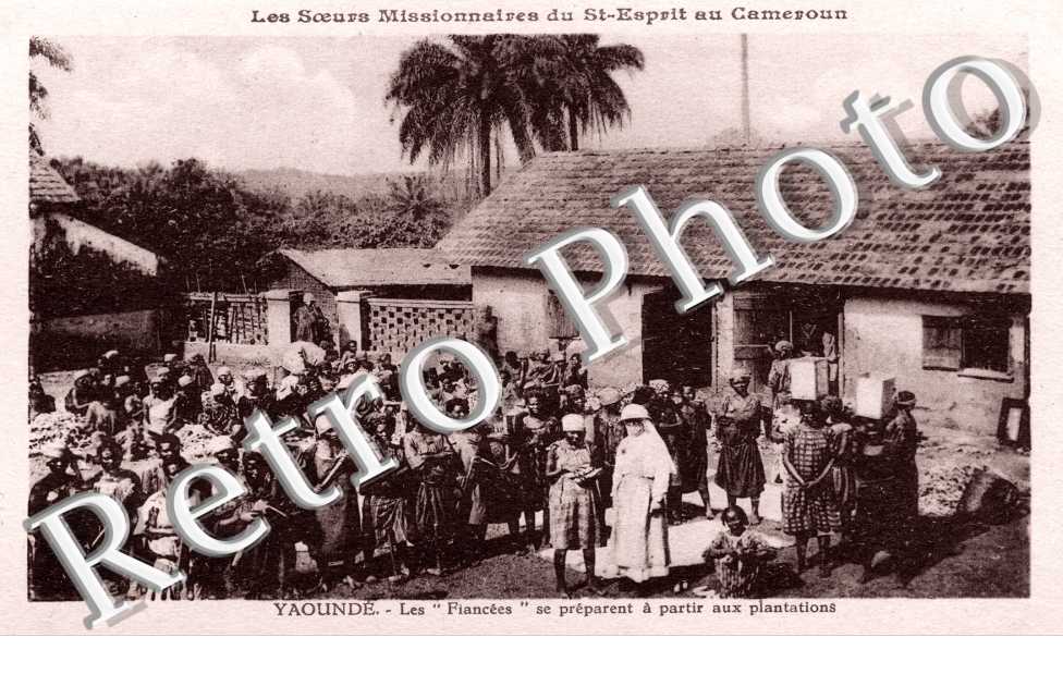 Les Fiancées se préparent à partir aux plantations