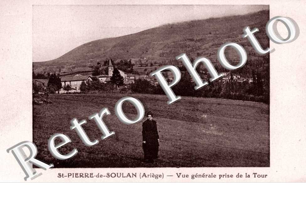 Saint-Pierre-de-Soulans, Vue Generale prise de la Tour