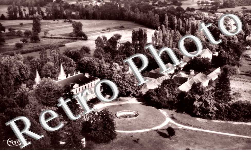 vue aerienne Colonie de vacances du Ministere des Finances  -  annees 60