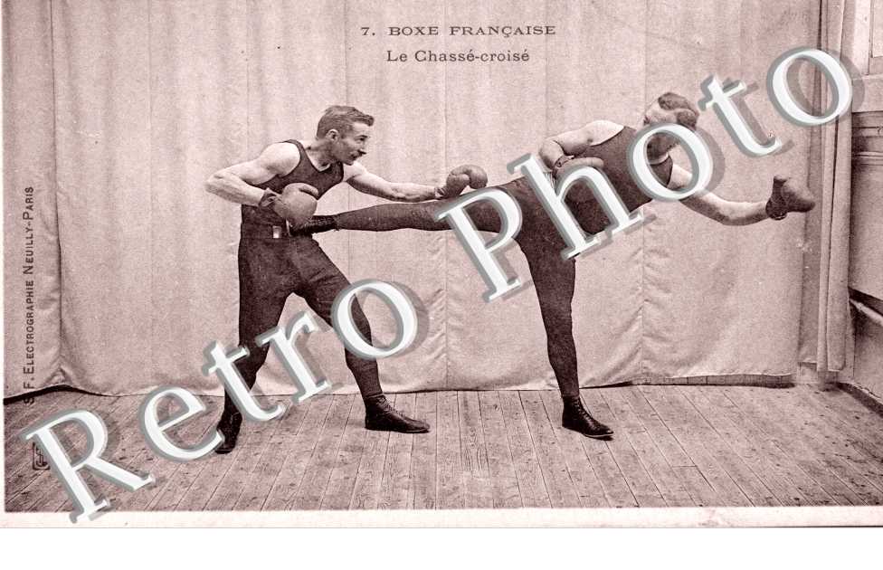 Boxe Française - Le Chasse-Croise, n°7 (S.F.Electrographie Neuily-Paris)