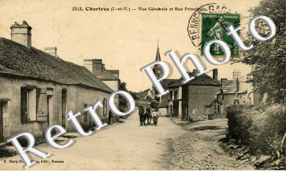 Vue générale et rue Principale