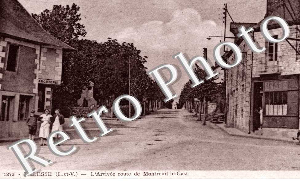 l'arrivee Route de Montreuil le gast
