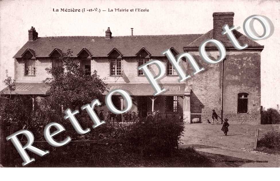 la mairie et l'ecole