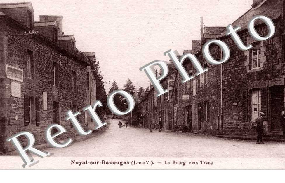 Le bourg vers Trans