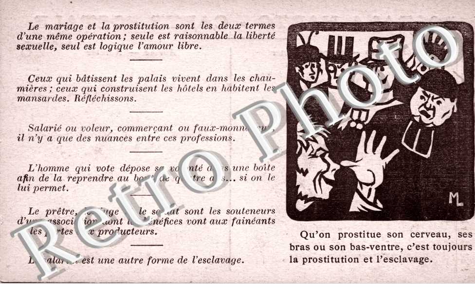 Anarchie - Citations...Le salariat est une autre forme d'esclavage (Edition de l'en dehors)