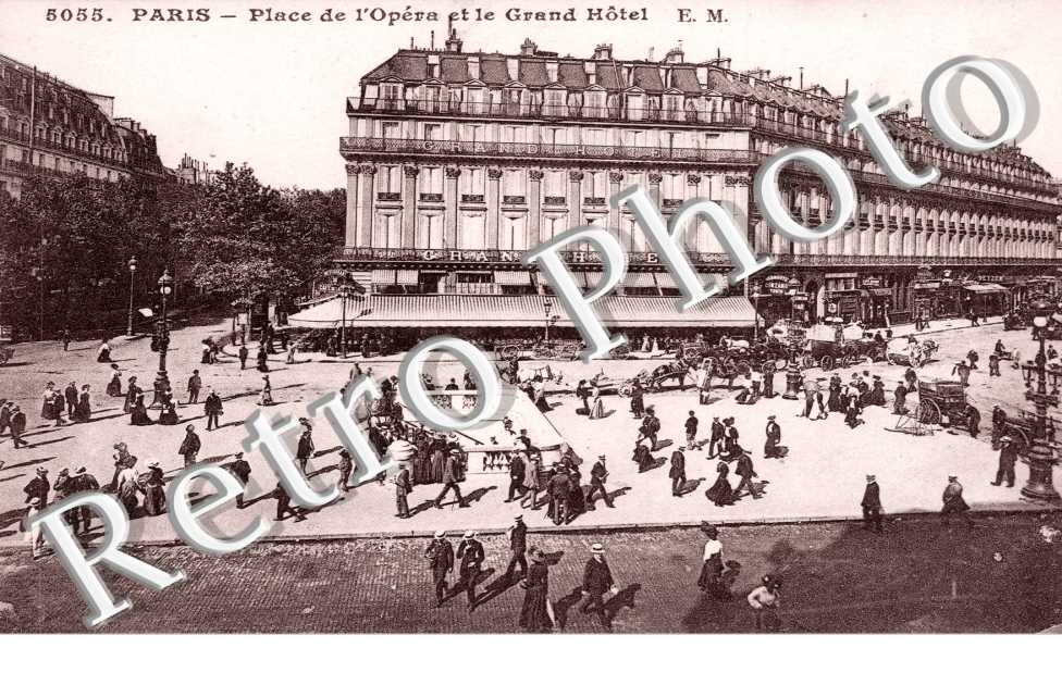 Place de l'Opera et le Grand Hotel