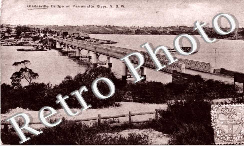 Gladesville Bridge on Parramatta River