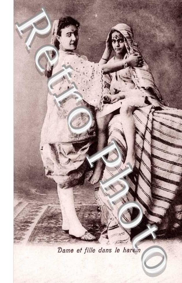 Dame et Fille dans le harem