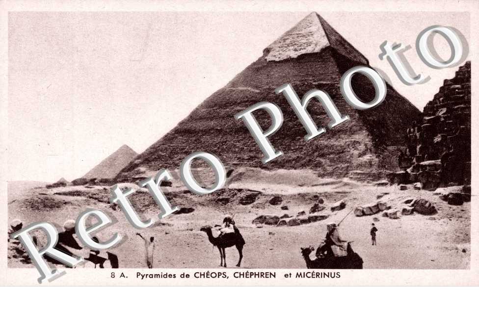 Pyramides de Cheops, Chephren et Micerinus