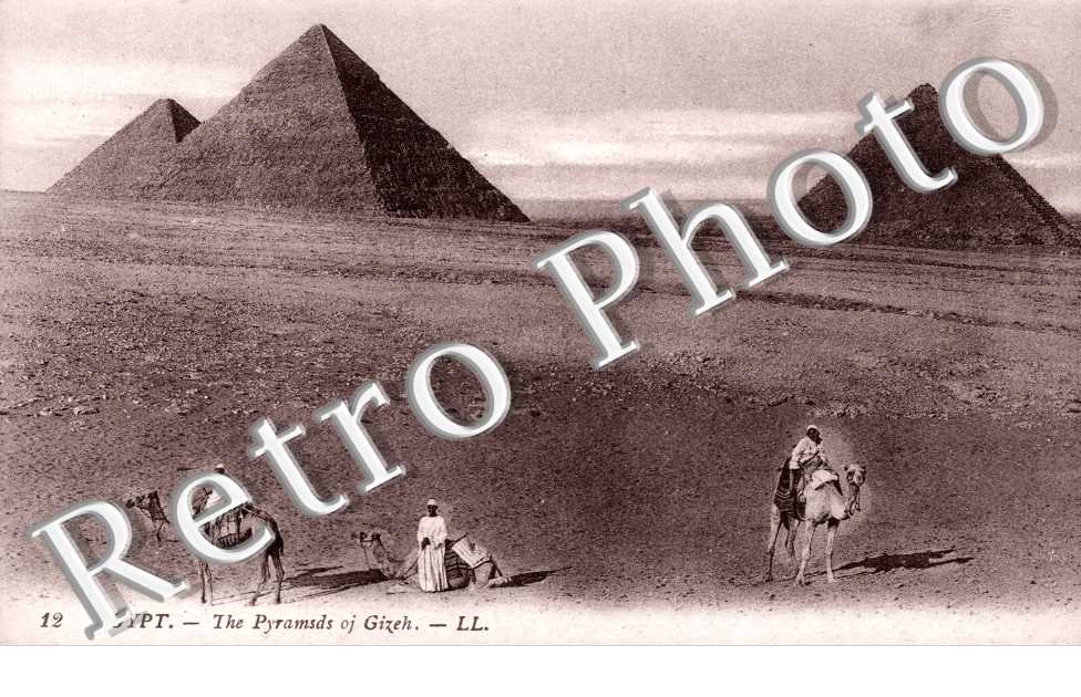 The Pyramids of Gizeh