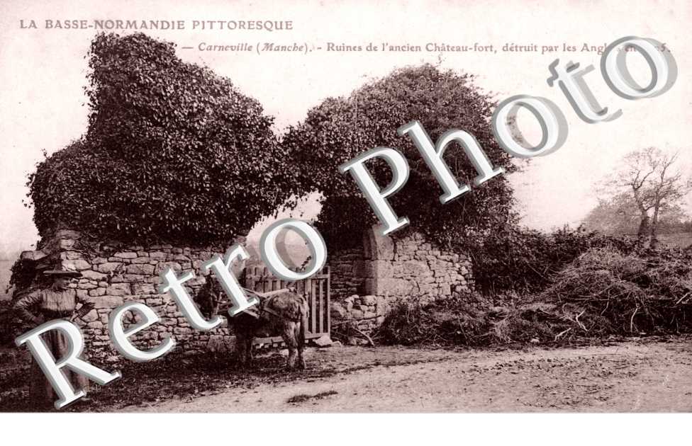 ruines de l'ancien chateau fort
