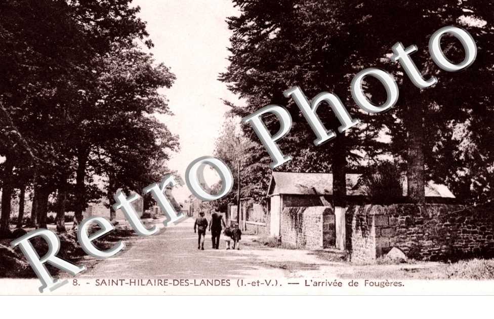 l'arrivee de Fougeres