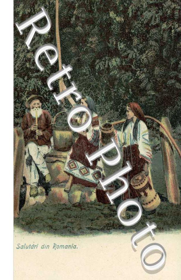 Habitants en Costume