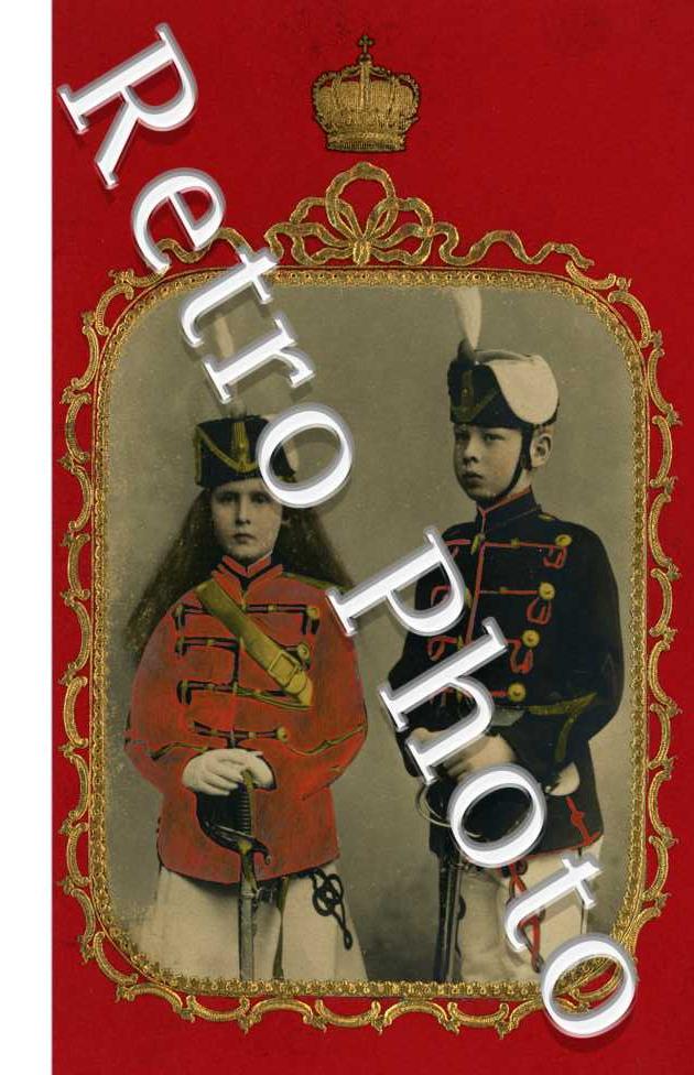 Deux enfants en costume