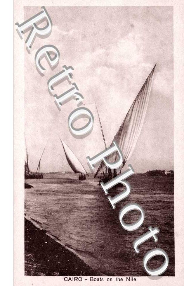 Boats on the Nile