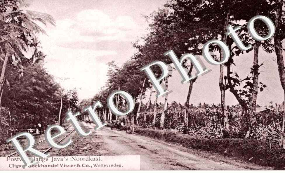 Postweg langs Java's Noordkust