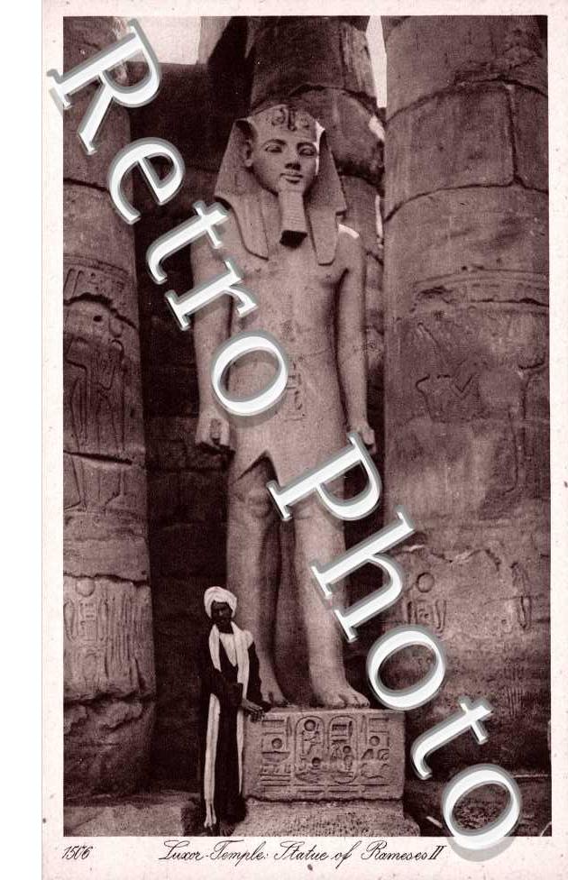 Temple, Statue of Rameses II