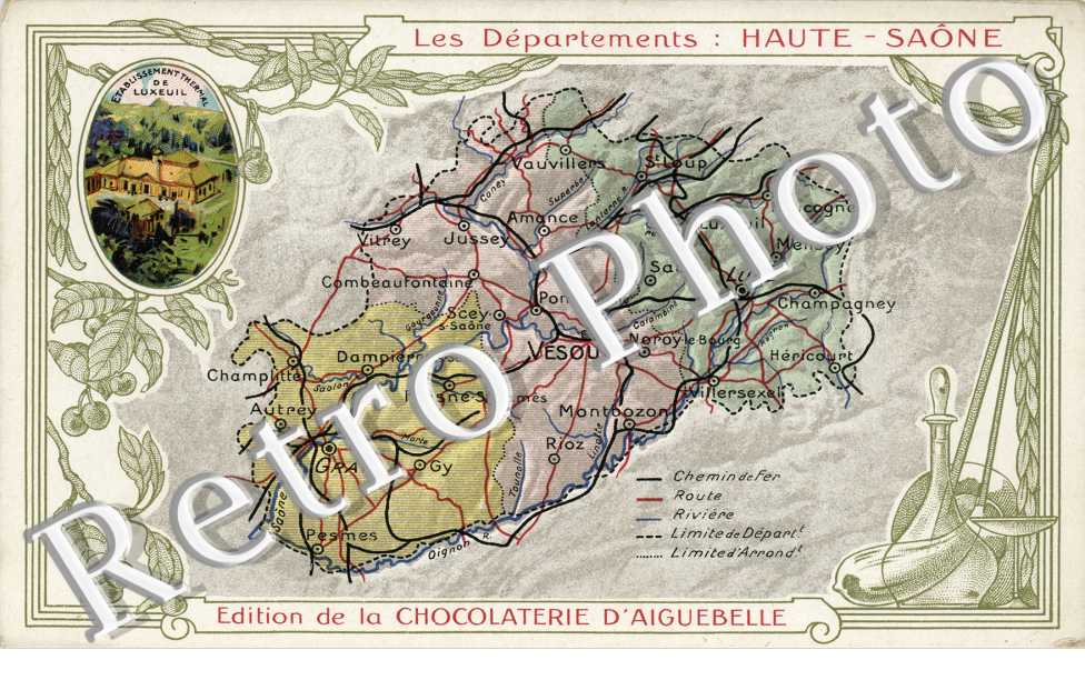 la Carte geographique