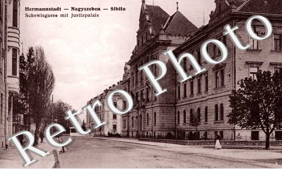 Schewisgasse mit Justizpalais