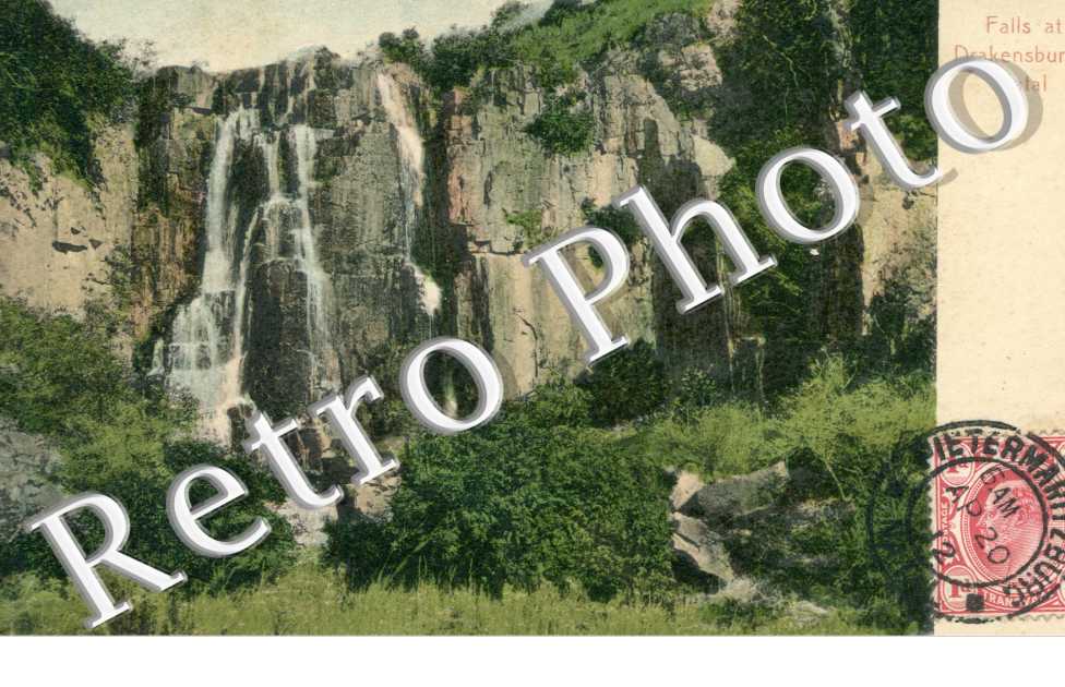 Falls at Drakensburg Natal