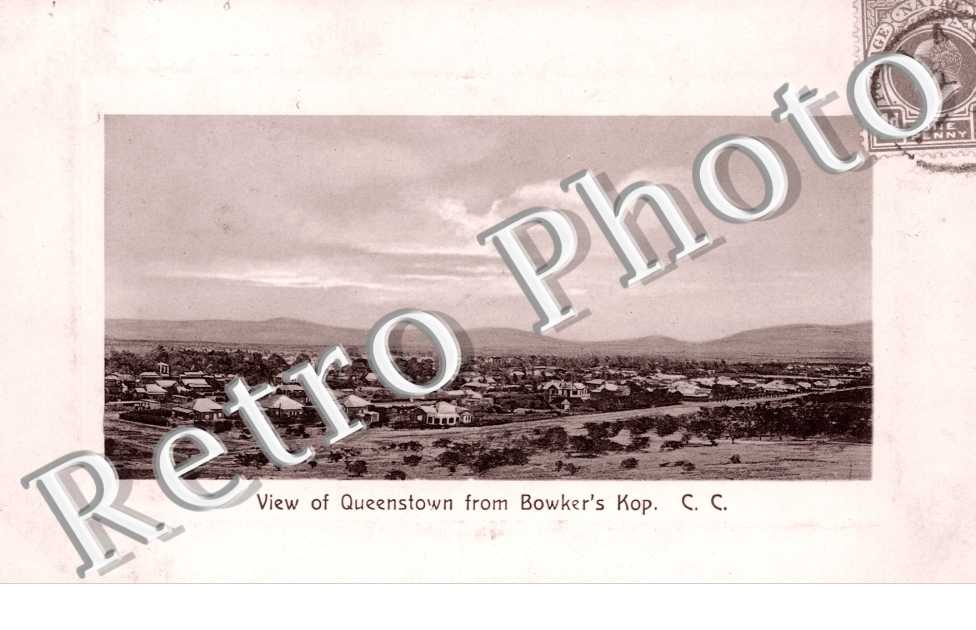 View of Queenstown from Bowker's Kop