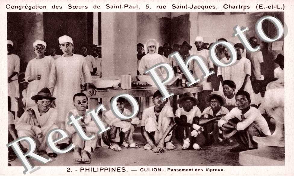 Pansement des lepreux, Congregation des Soeurs de Saint Paul