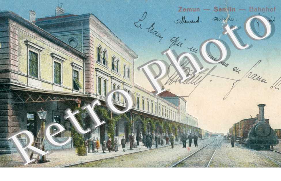 Semplin, Zimony, Bahnhof